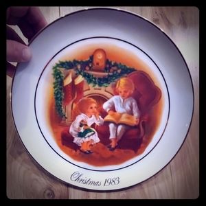 Avon Christmas Plate